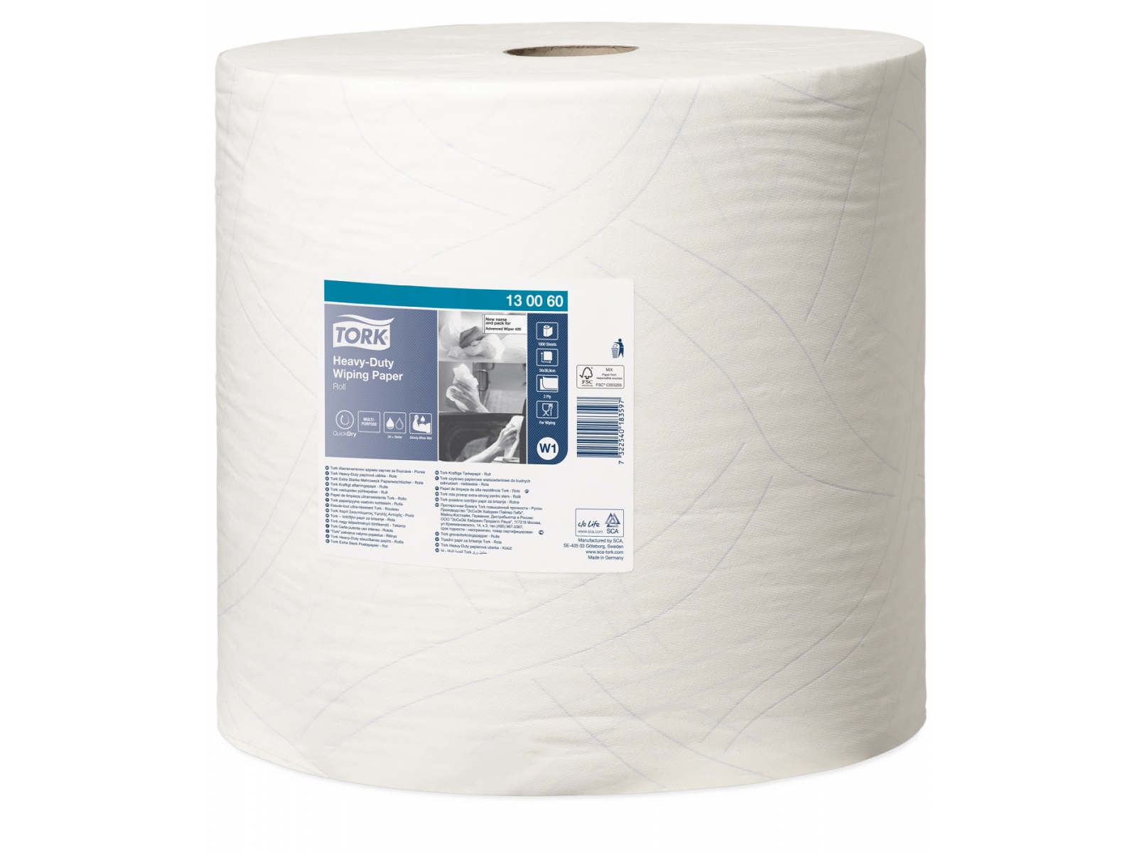 Czyściwo x1 Tork 130060 QD Premium 2W 340mb